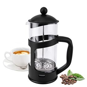 Mini French Press Coffee Maker 1 Cups, 12oz Coffee Press, Perfect For Coffee Lover Gifts Morning Coffee, Maximum Flavor Coffee Brewer With Stainless S