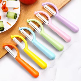 Ceramic Household Vegetable Potato Peeler Kitchen Multi-functional Melon And Fruit Peeling Plane (Option: Color Random)