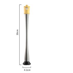 Snow Cup Lemon Hammer Rod Crusher (Option: Yellow-30cm thick waist)