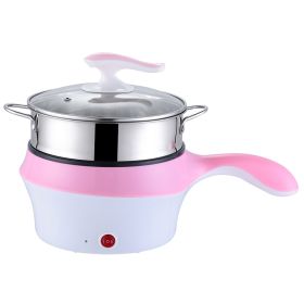 Smart Electric Hot Pot For Students (Option: Pink-US-Double layer)