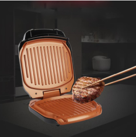 Home multi-functional double-sided grill (Option: EU)