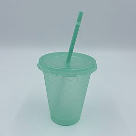 Multi Specification Design Comfortable Straw Cup (Option: Light Green-S)