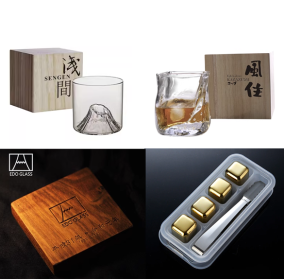 Glasses Sets With Ice Cube (Option: set3)
