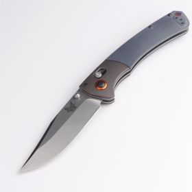 Outdoor Self-defense Multi-functional Folding Knife (Option: Grey blue)