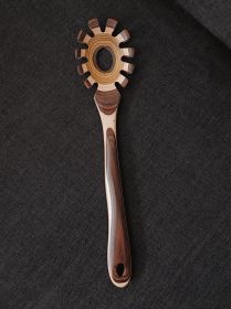 Vintage Gradient Colored Wood Kitchen Wooden Shovel (Option: Spaghetti Spoon)
