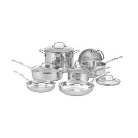 Chef's Classic Stainless Steel 11 Piece Cookware Set (77-11G) (pieces: 11)