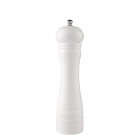 PU Kitchen Home Paint Pepper Grinder (Color: White)