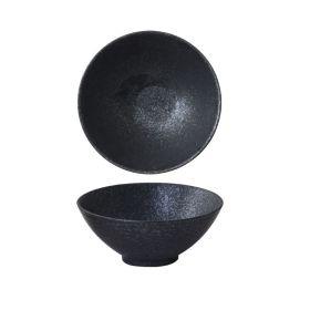 Household Ceramic Soup Large Bowl (Option: Black Color)