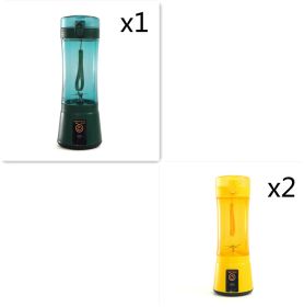 Portable Blender Portable Fruit Electric Juicing Cup Kitchen Gadgets (Option: Set54-USB)