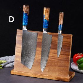 Damascus Restaurant Commercial Professional Kitchen Knife Set (Option: 3pcs D)