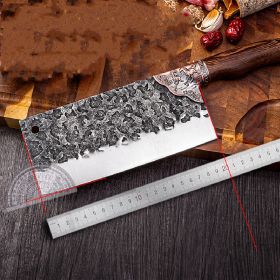 Household Chopping Knife With Forging And Beating Longquan Kitchen (Option: Dualpurpose knife)