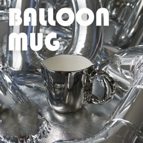 Home Fashion Simple Solid Color Ceramic Mug (Color: Silver)